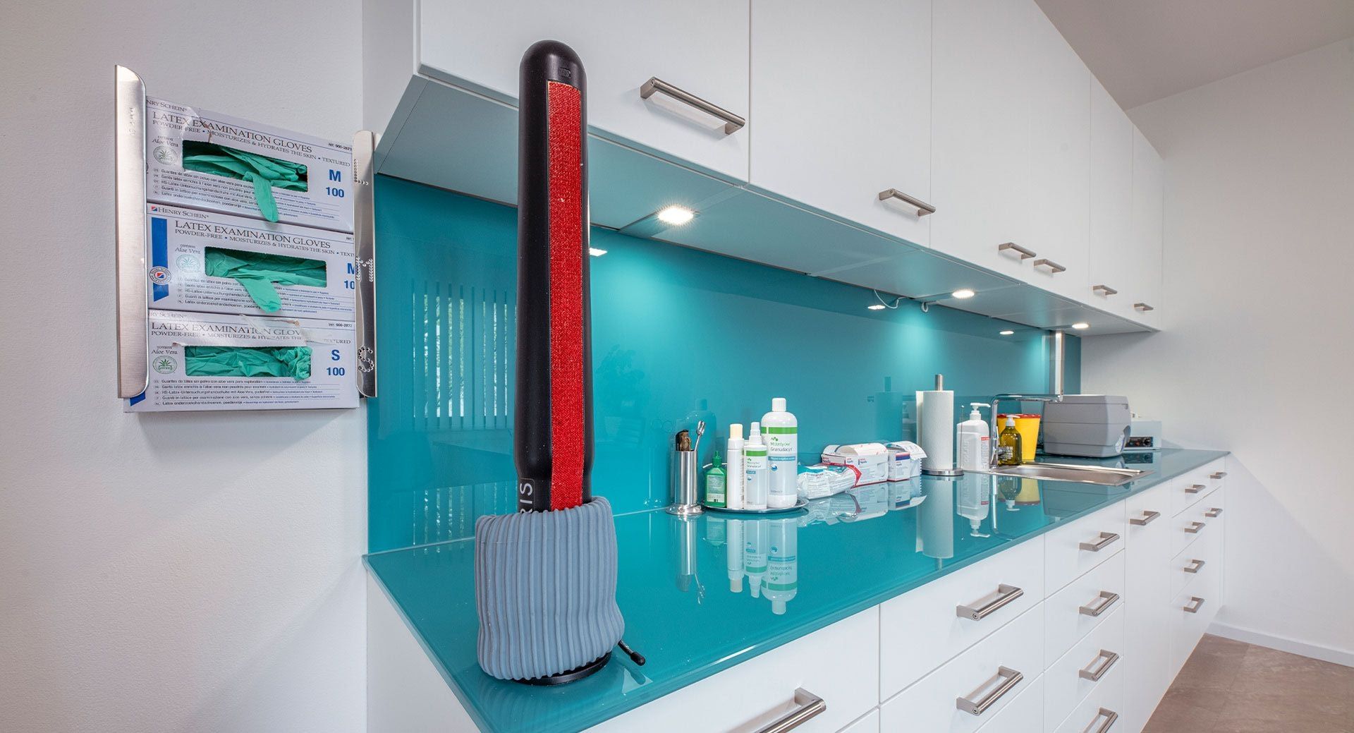 Arbeitsbereich in einem Behandlungsraum